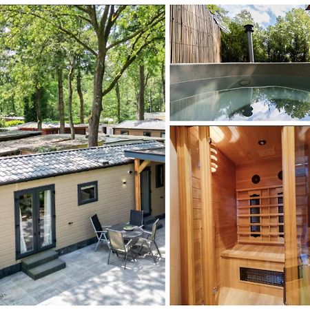 Veluwe Hoenderloo Luxury Chalet With Private Sauna And Hot Tub - Swimming Pool Tennis Court Supermarket Bowling Alley Theatre And Entertainment For Children Dış mekan fotoğraf