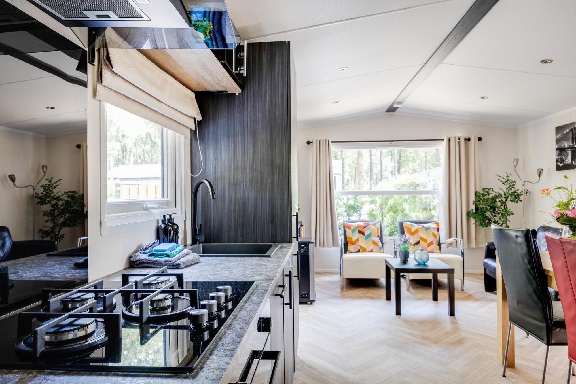 Veluwe Hoenderloo Luxury Chalet With Private Sauna And Hot Tub - Swimming Pool Tennis Court Supermarket Bowling Alley Theatre And Entertainment For Children Dış mekan fotoğraf