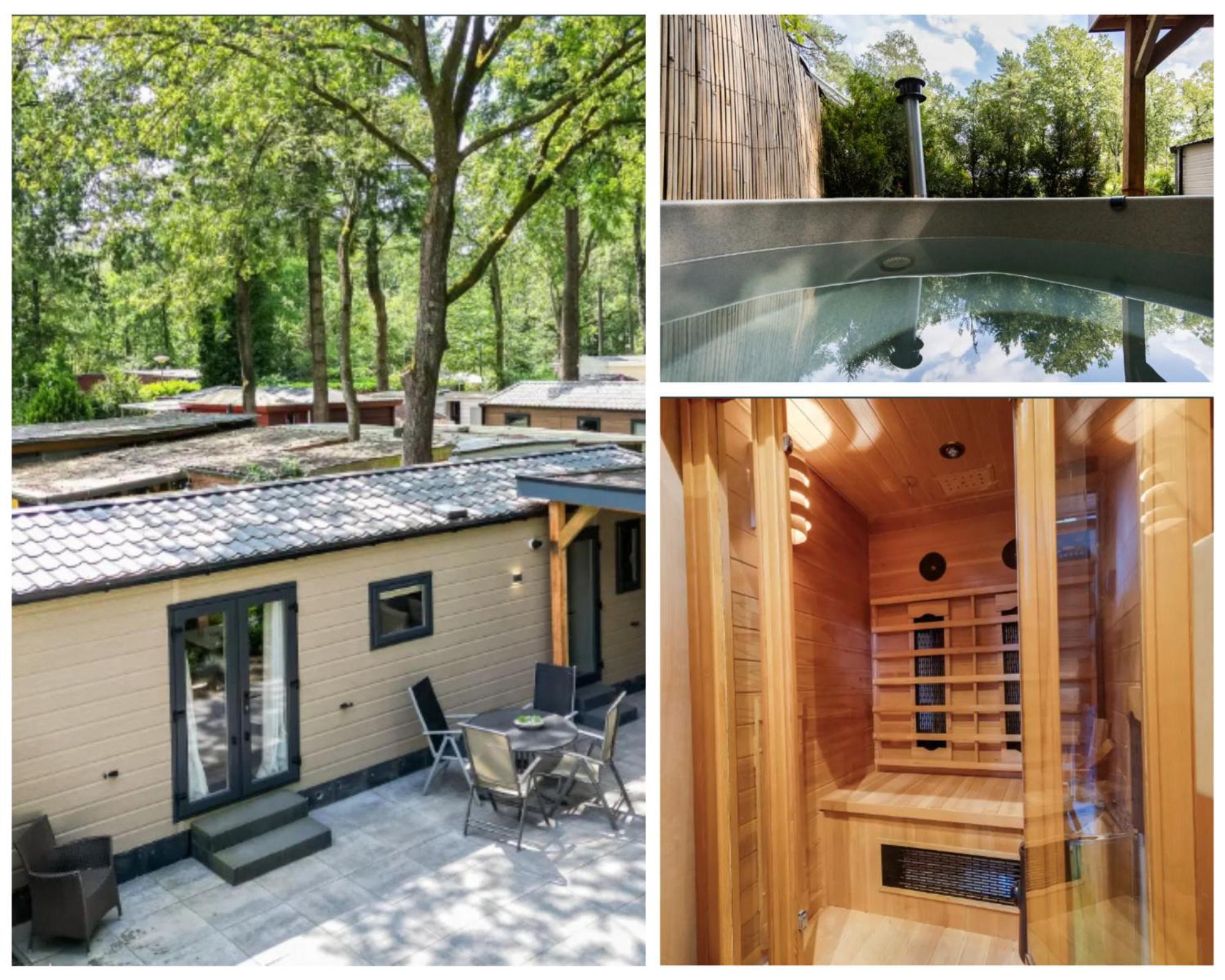 Veluwe Hoenderloo Luxury Chalet With Private Sauna And Hot Tub - Swimming Pool Tennis Court Supermarket Bowling Alley Theatre And Entertainment For Children Dış mekan fotoğraf